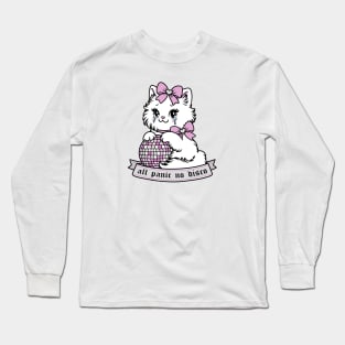 all panic no disco kitty cat Long Sleeve T-Shirt